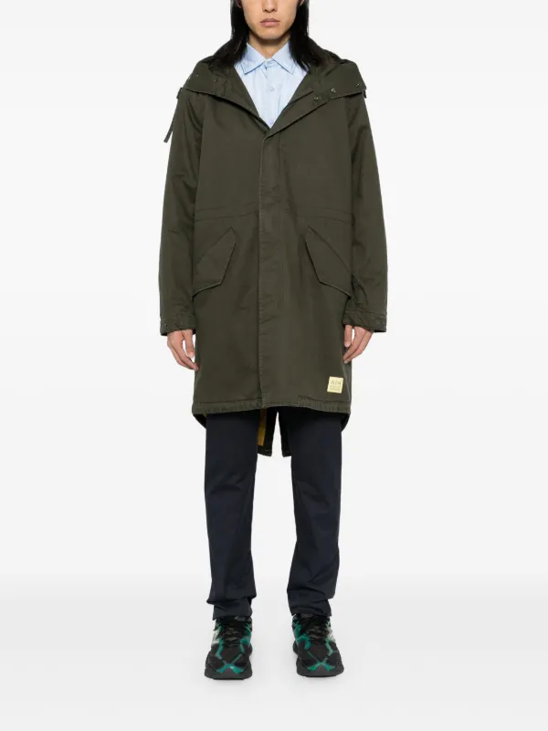 ジャケット・アウター ASPESI Compact Parka ASPESI Gabardine Parka | Green | FARFETCH