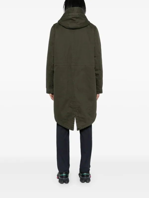 ASPESI Gabardine Parka | Green | FARFETCH