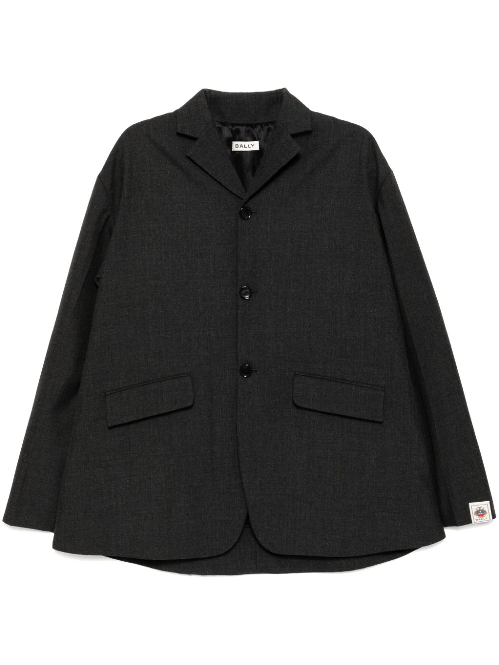 Bally single-breasted blazer - Black