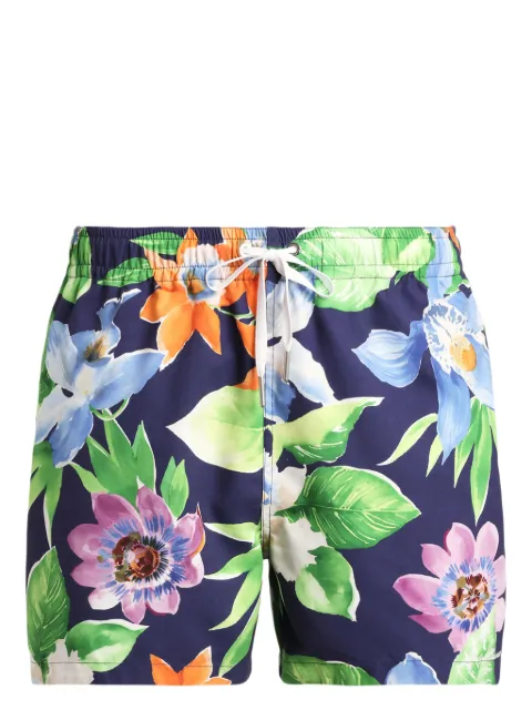 Ralph Lauren Purple Label floral-print swim shorts