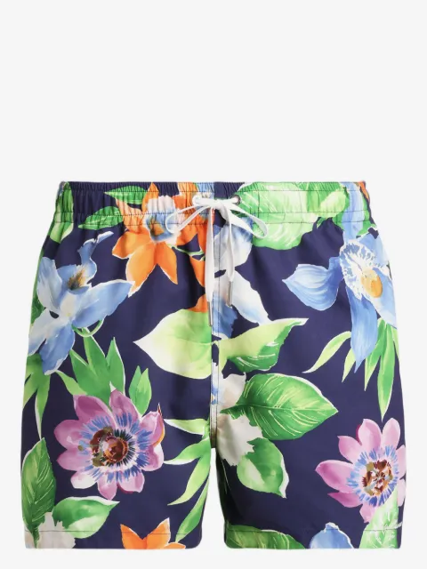 Ralph Lauren Purple Label shorts de playa con estampado floral