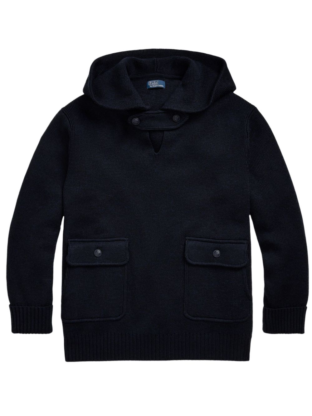 wool hooded jumper