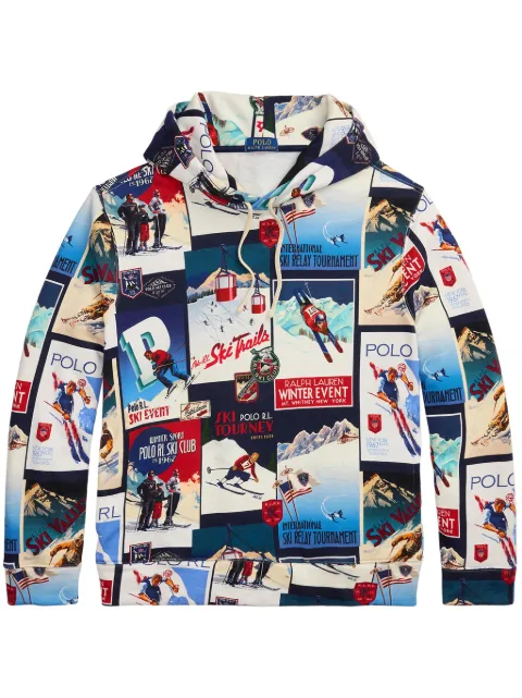 Polo Ralph Lauren printed hoodie
