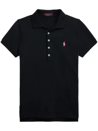 Polo Ralph Lauren Pink Pony ポロシャツ | ブラック | FARFETCH JP