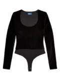 Polo Ralph Lauren scoop-neck long-sleeve bodysuit - Black
