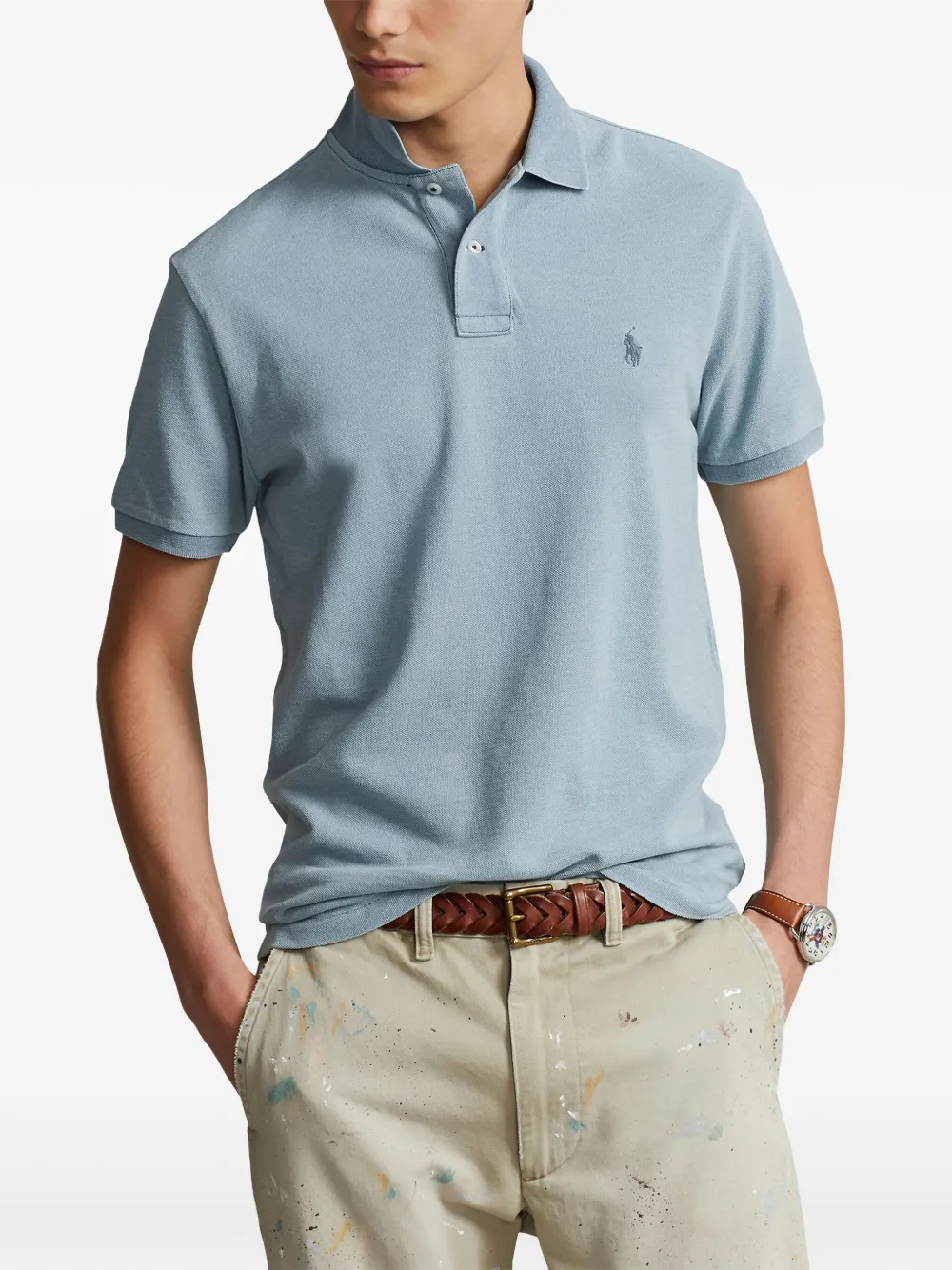 Polo Ralph Lauren Katoenen poloshirt Blauw