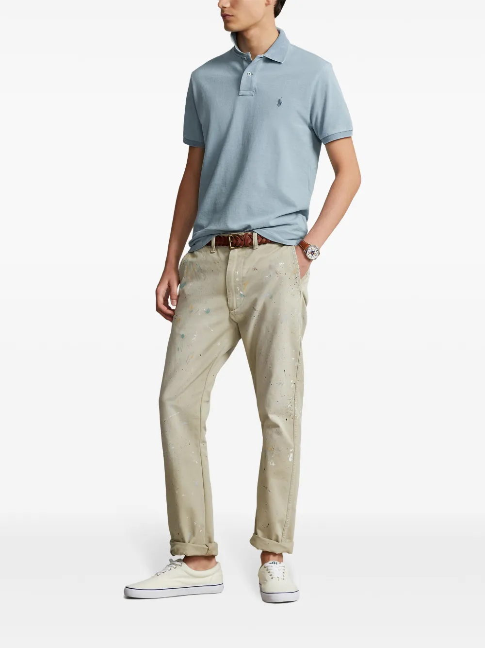 Polo Ralph Lauren Katoenen poloshirt Blauw