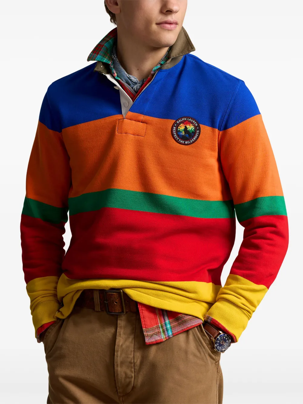 Polo Ralph Lauren Gestreept poloshirt Blauw