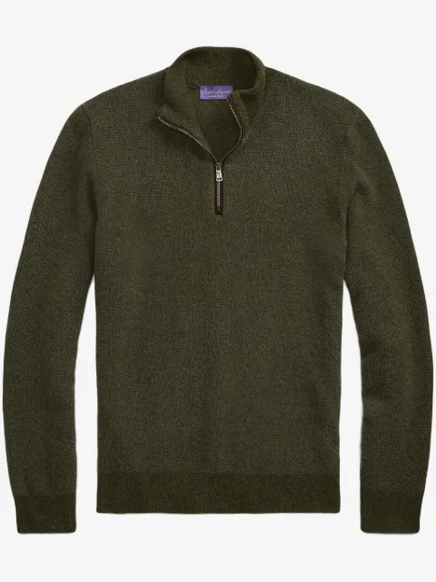 Ralph Lauren Purple Label half-zip sweater