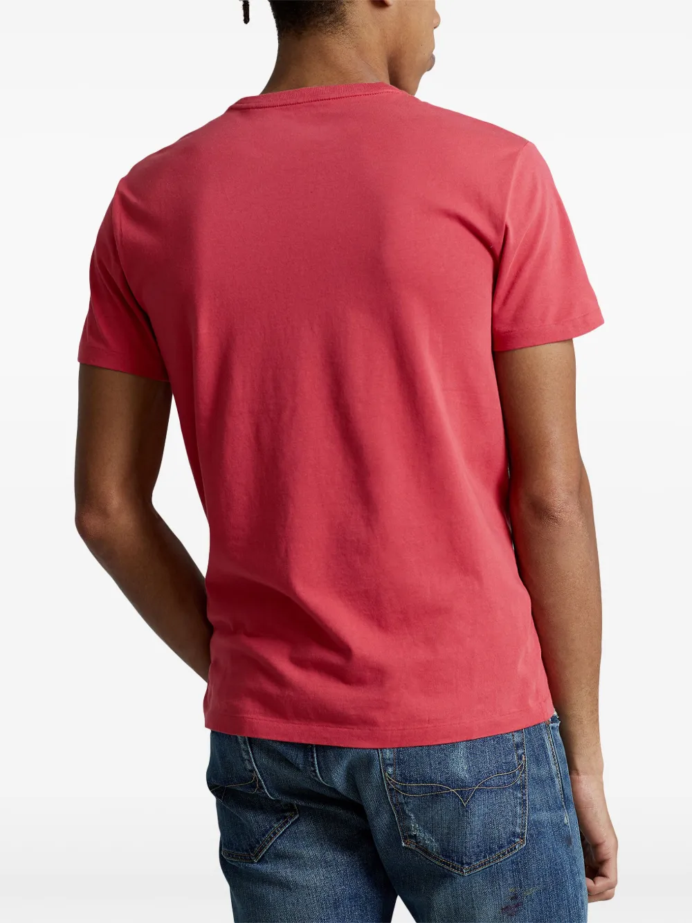 Polo Ralph Lauren T-shirt met borduurwerk Rood