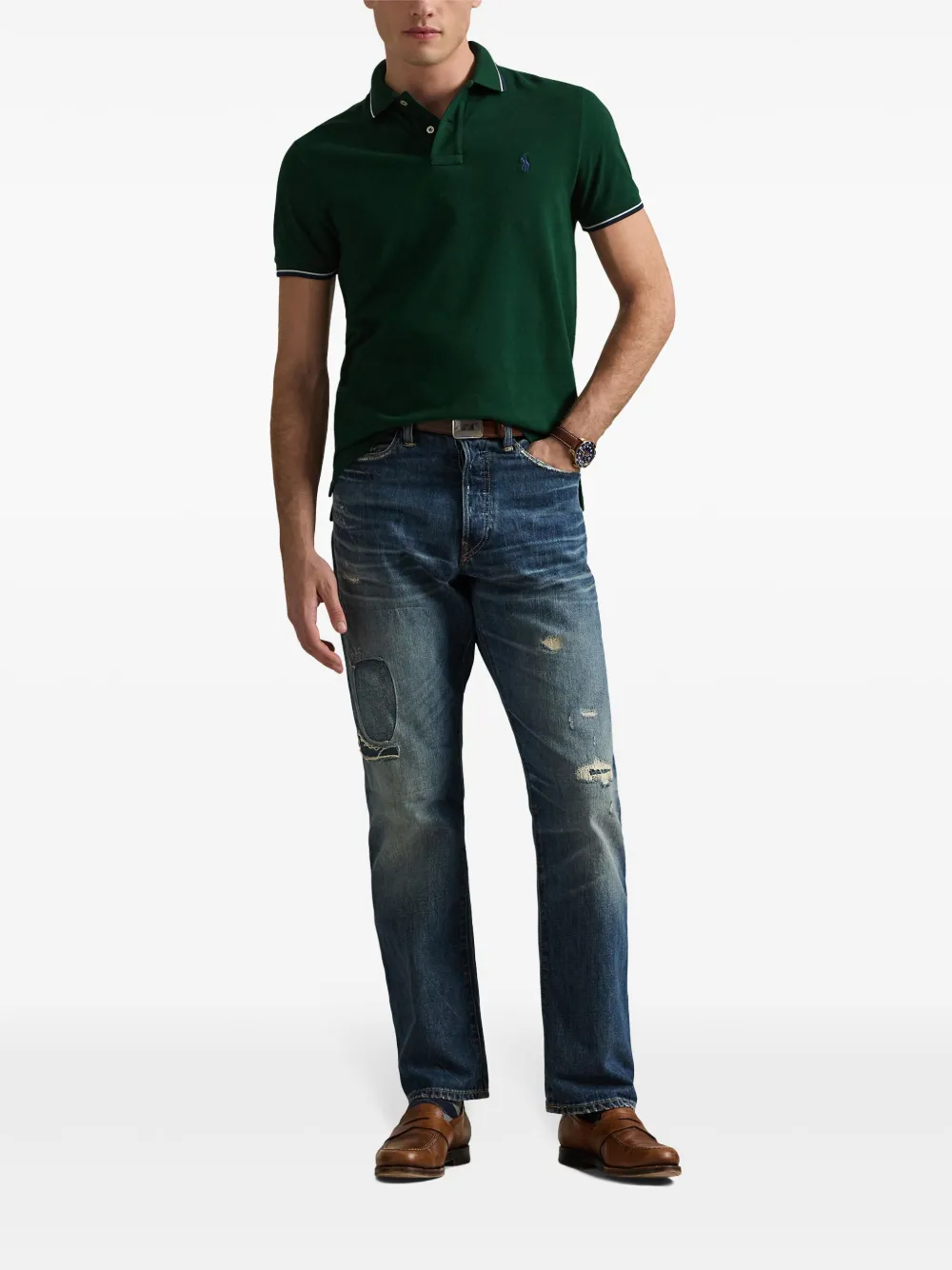 Polo Ralph Lauren Katoenen poloshirt Groen