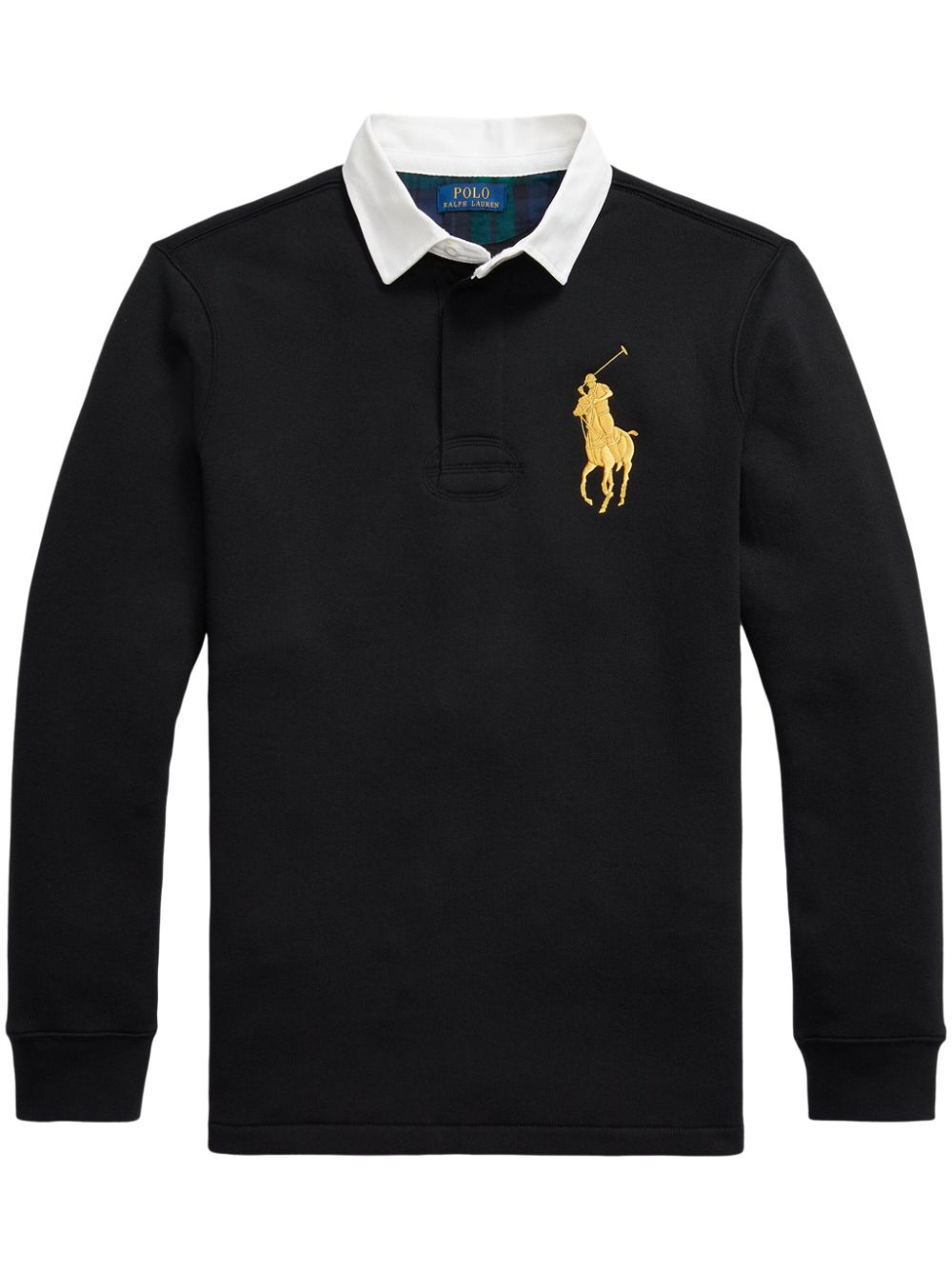 Polo Ralph Lauren Poloshirt met lange mouwen Zwart