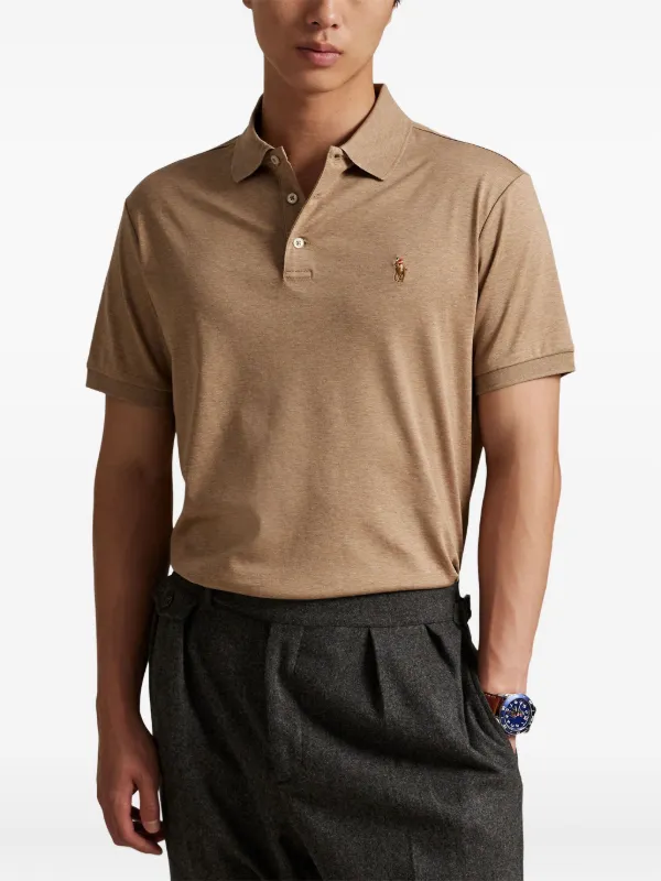 Polo Ralph Lauren Polo Pony Polo Shirt | Brown | FARFETCH Polo Ralph Lauren Polo Pony Polo Shirt | Brown | FARFETCH