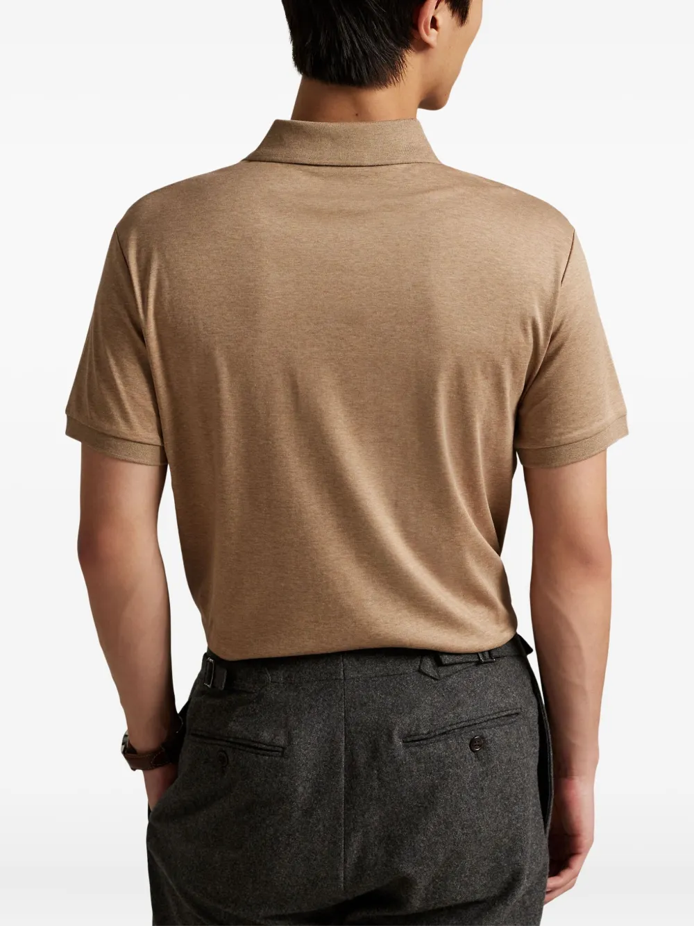 Polo Ralph Lauren Poloshirt met logo Bruin