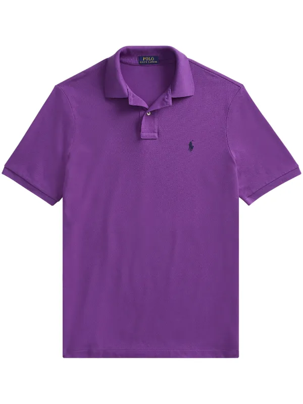 Purple ralph lauren polo best sale