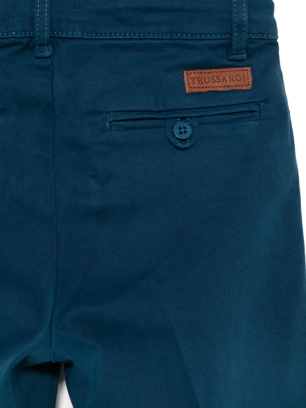 TRUSSARDI JUNIOR Broek met logopatch Blauw