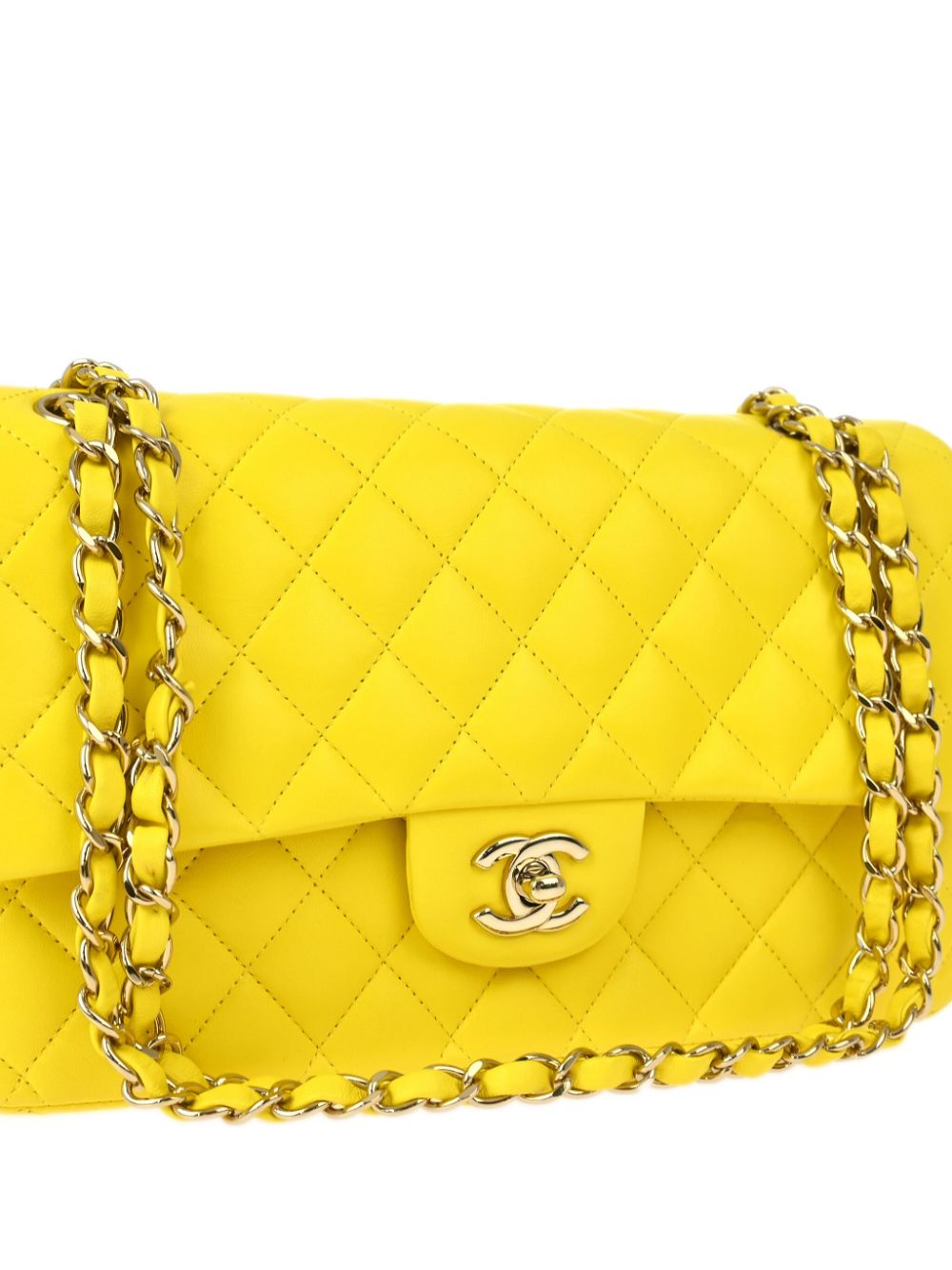 Cheap HOT SALE CHANEL 2011 medium Double Flap shoulder bag Women