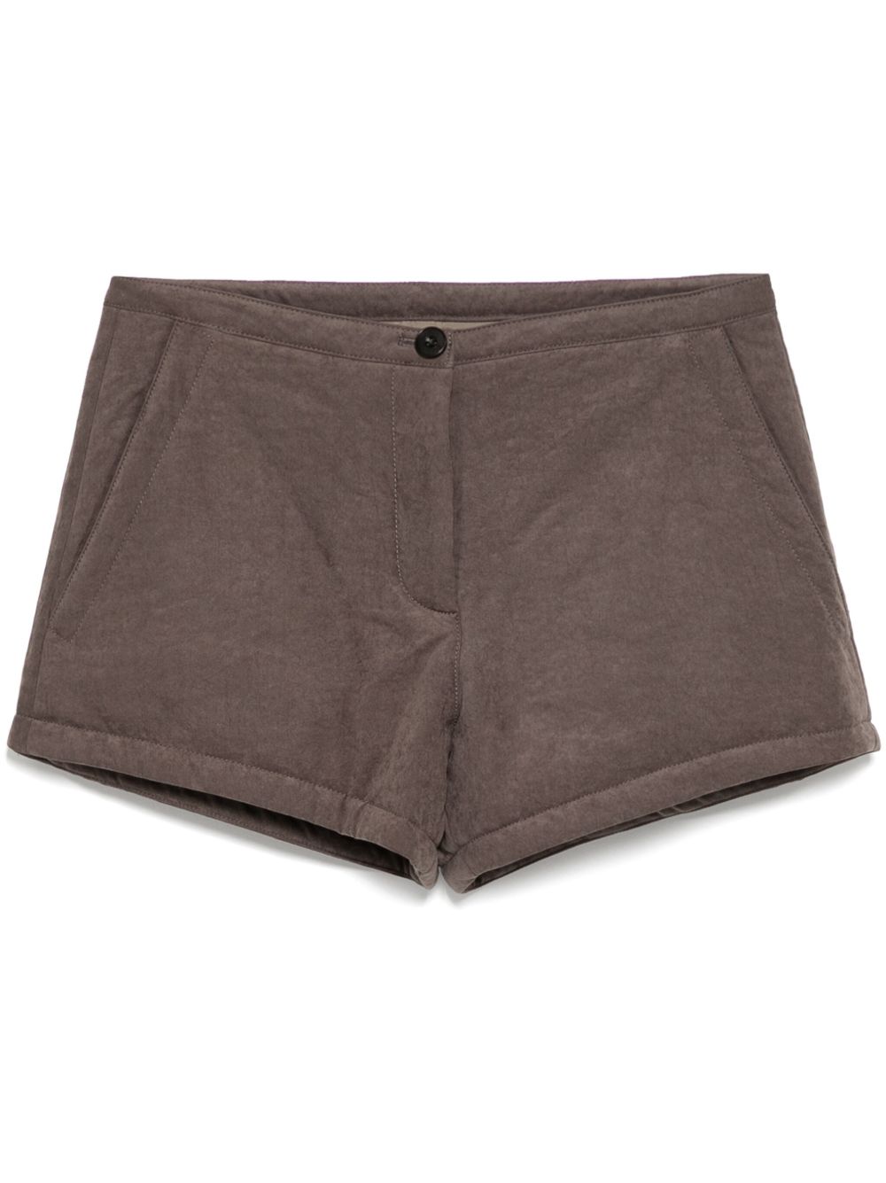 Low Classic padded mini pants - Brown