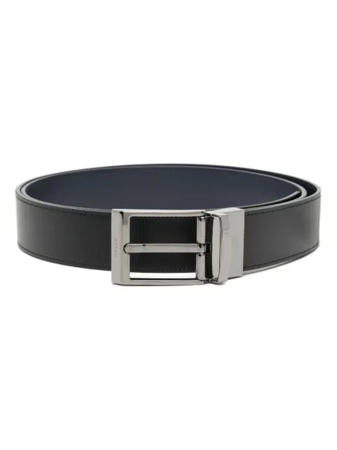 Bally leather bucket belt