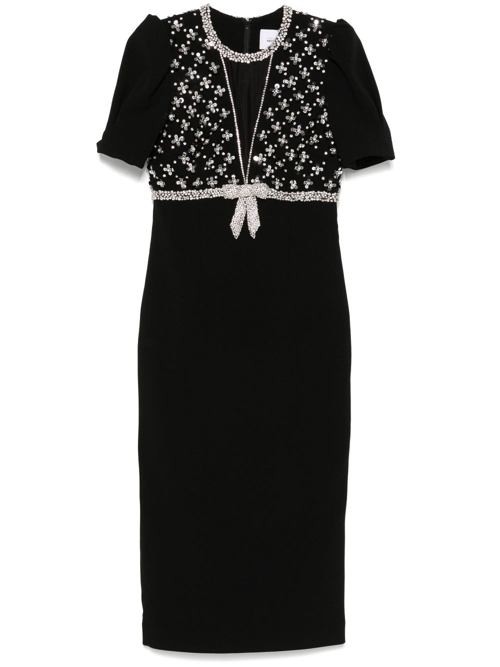 Rebecca Vallance x Nicky Hilton Arianna midi dress - Black