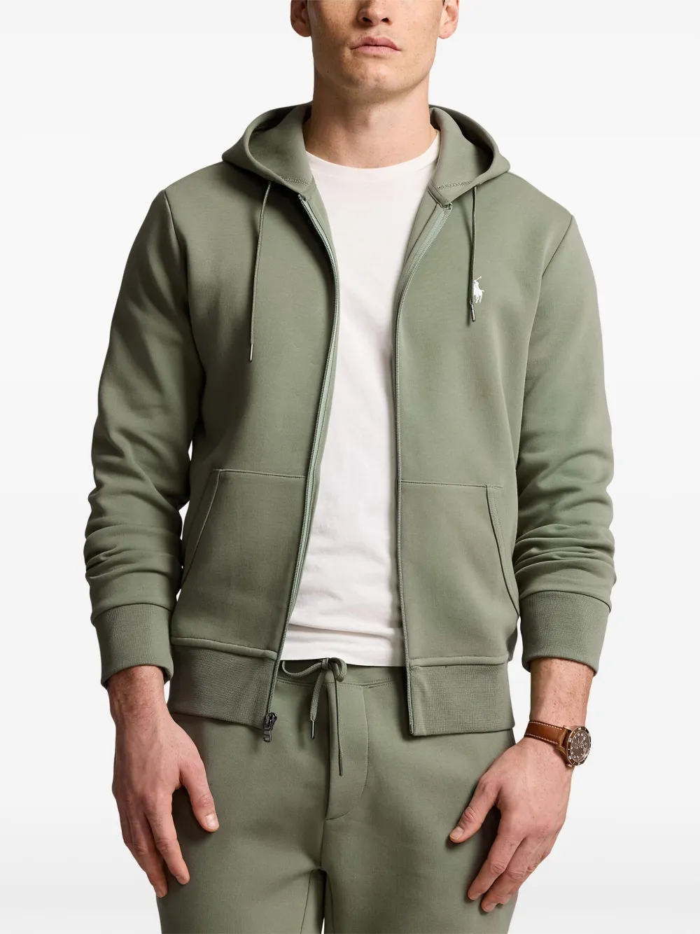 Polo Ralph Lauren Hoodie met print Groen