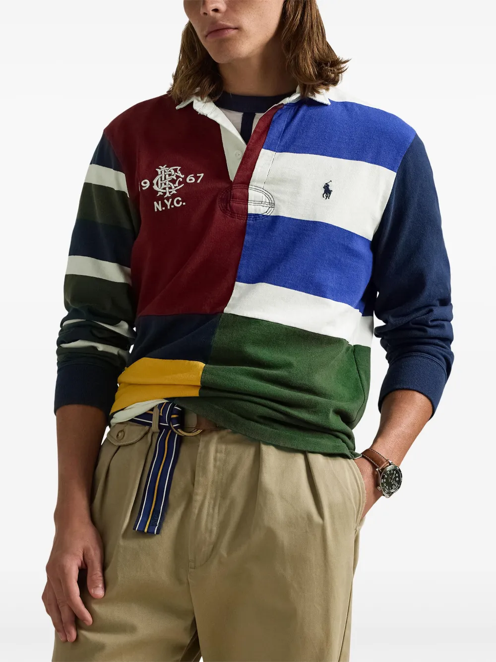 Polo Ralph Lauren Gestreept poloshirt Groen