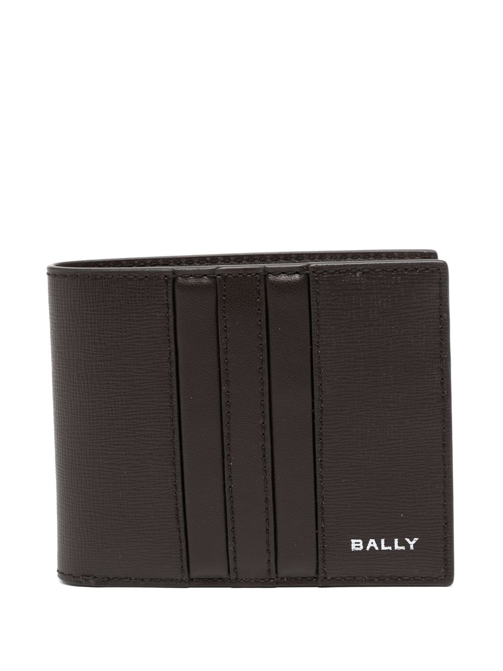 Bally leather bi-fold wallet - Brown