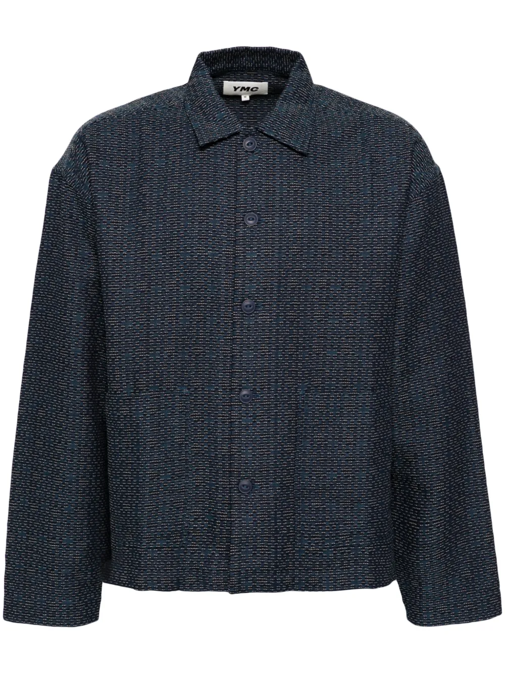 rice stitch overshirt