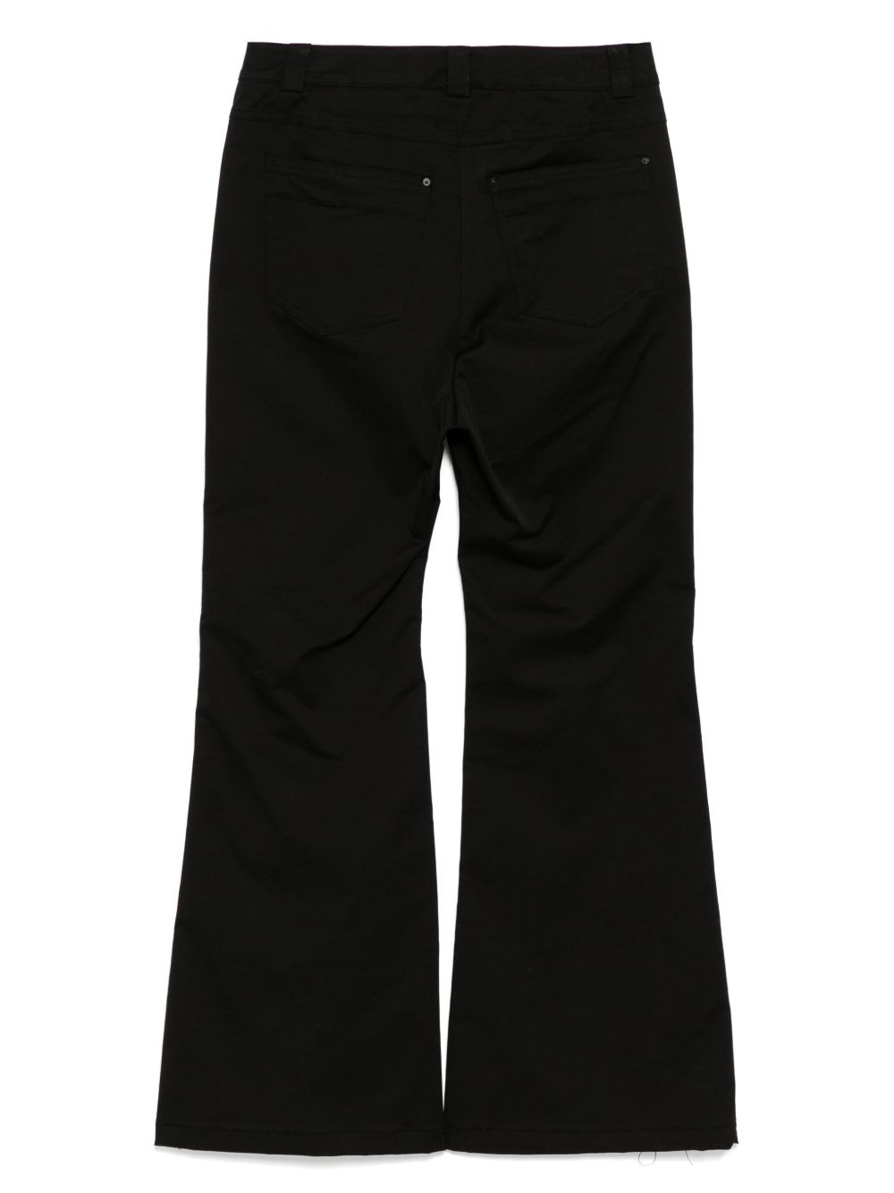 Low Classic Bootcut broek - Zwart