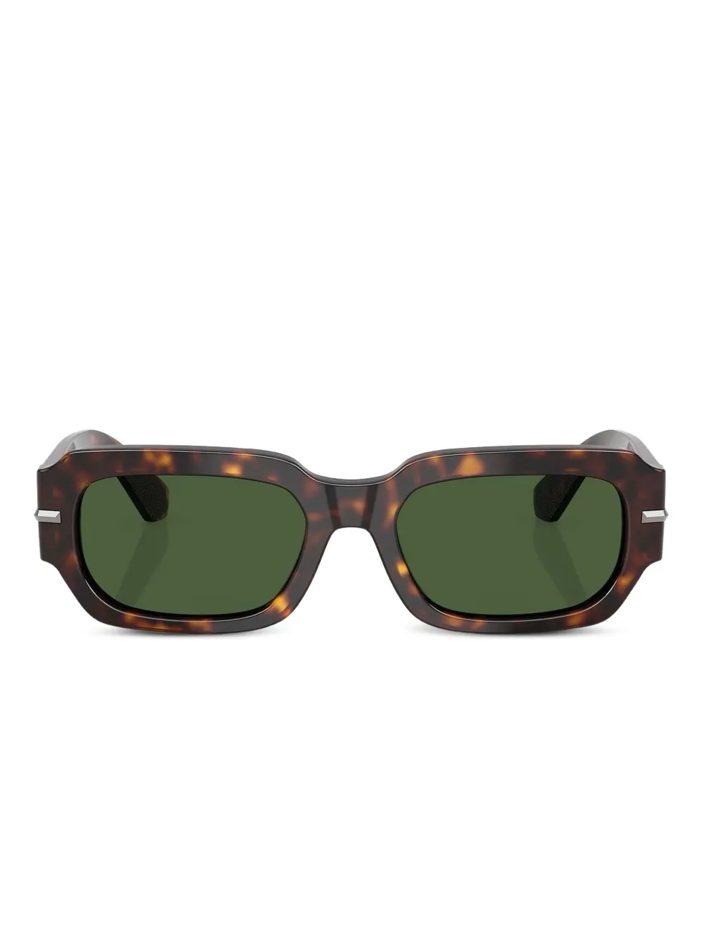 Dolce & Gabbana Eyewear tortoiseshell-effect rectangle-frame sunglasses – Brown