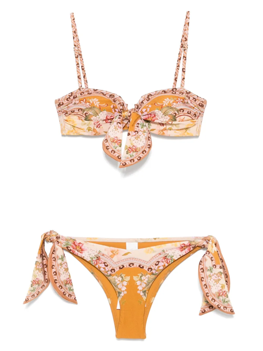【Zimmermann】Wylie Scarf Tie floral bikini Zimmermann Wylie Scarf Tie floral bikini Zimmermann