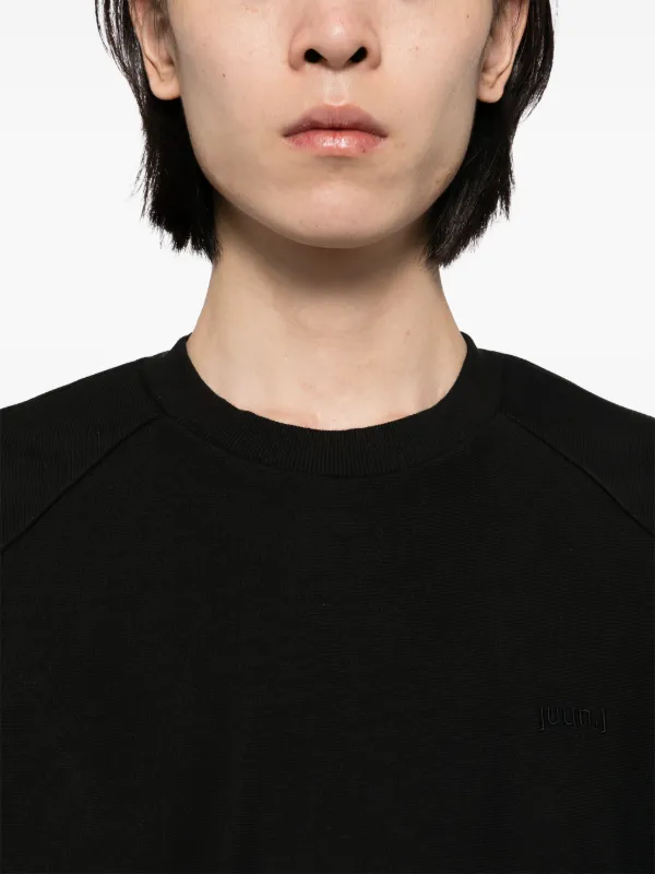【関税込み】Juun.J ブラック クルーネック スウェットシャツ Juun.J スウェットシャツ | ブラック | FARFETCH JP