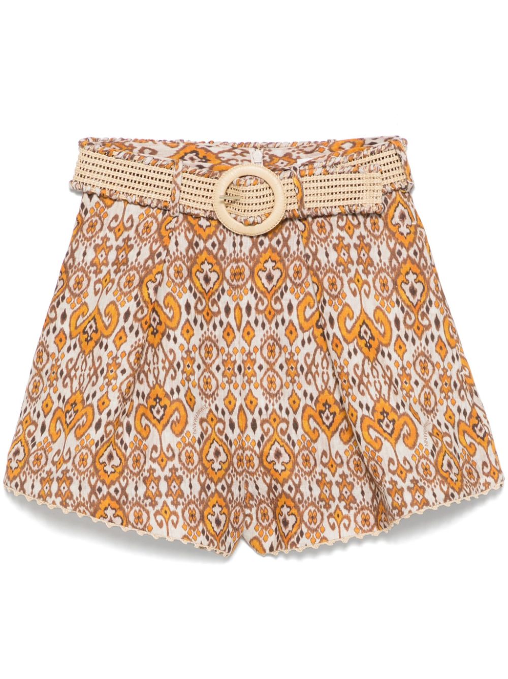 ZIMMERMANN Wylie shorts - Orange