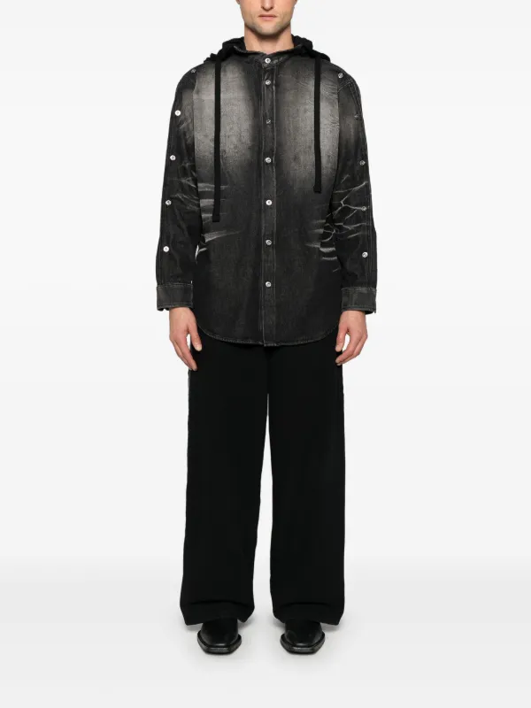 Y/Project Hooded Jacket | Black | FARFETCH