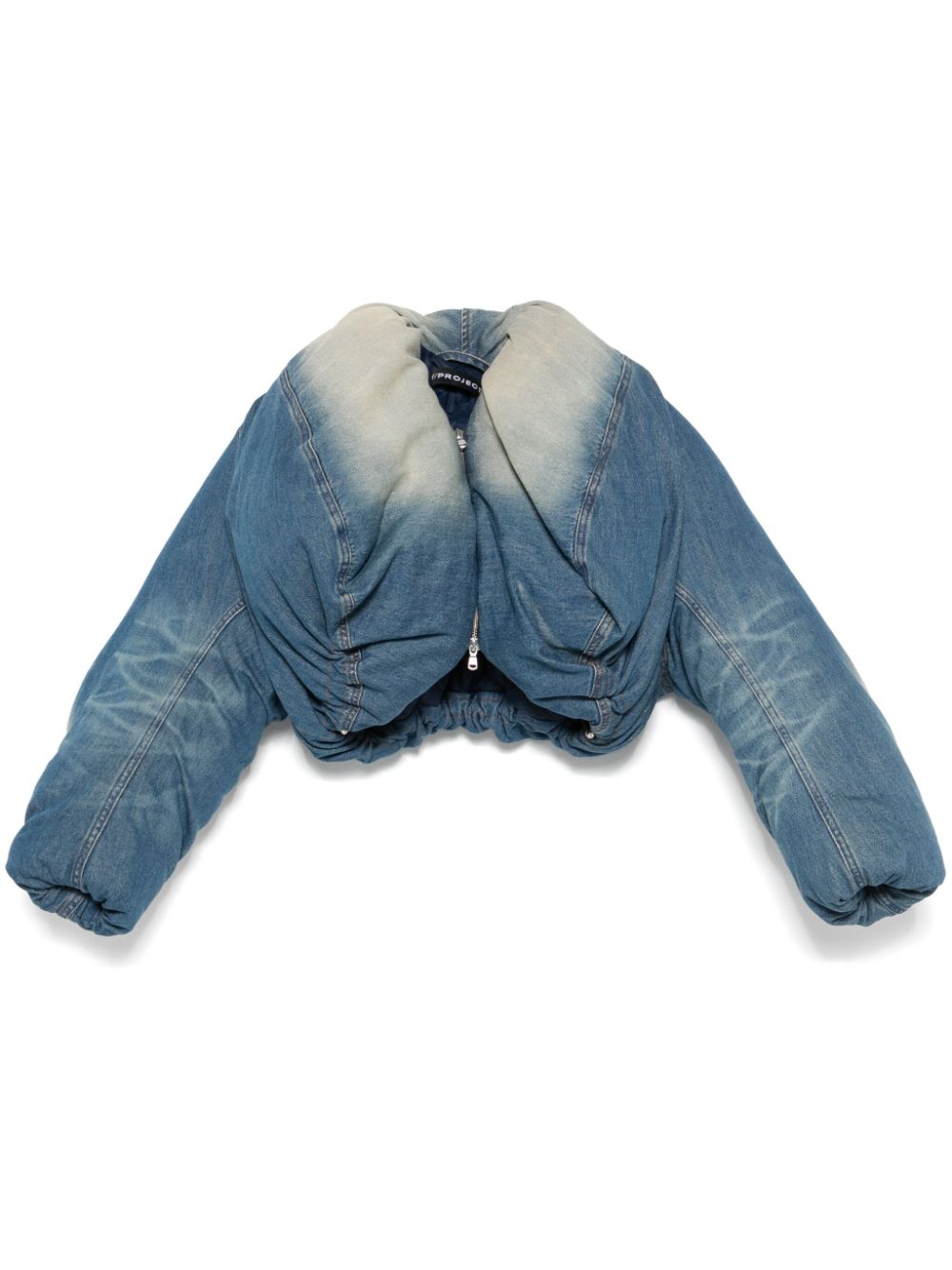 Y Project Denim donsjack Blauw