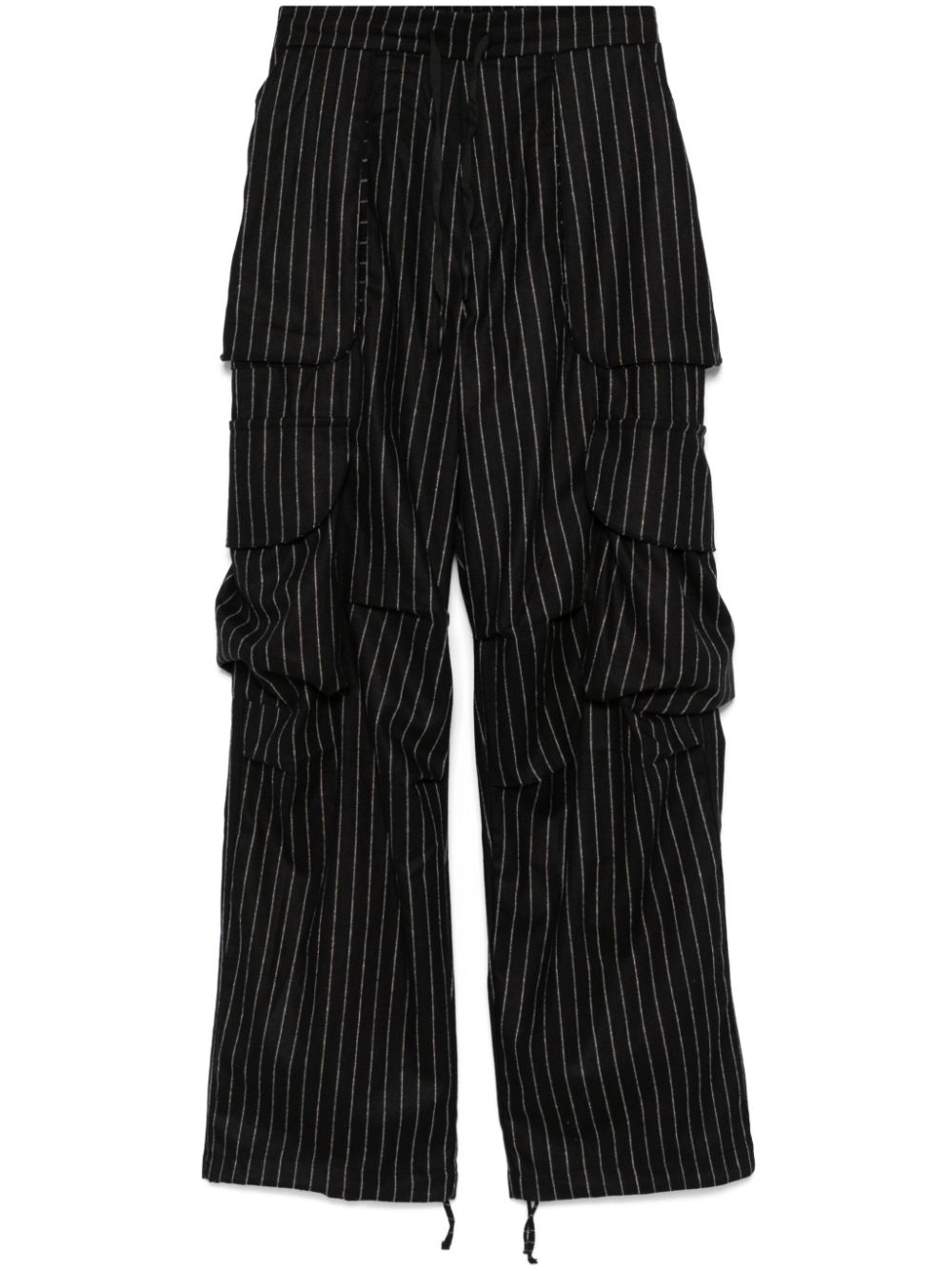 A Paper Kid flannel trousers - Black