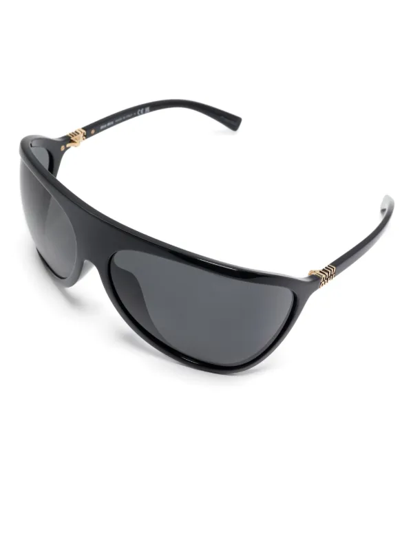 Miu Miu Eyewear ランウェイ サングラス | ブラック | FARFETCH JP