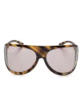 Miu Miu Eyewear Runway sunglasses - Brown