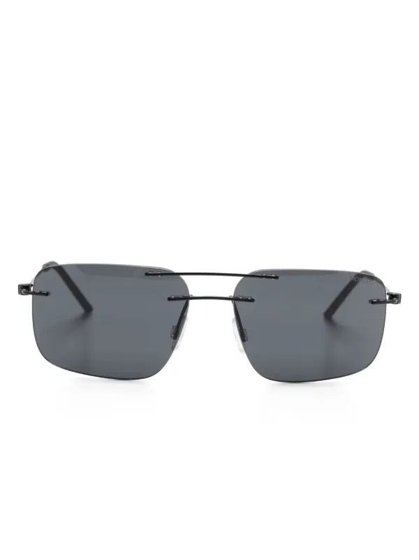 【送料&関税込】Moncler Eyewear Square Frame Sunglasses - Un 26615721_56269797_600.jpg