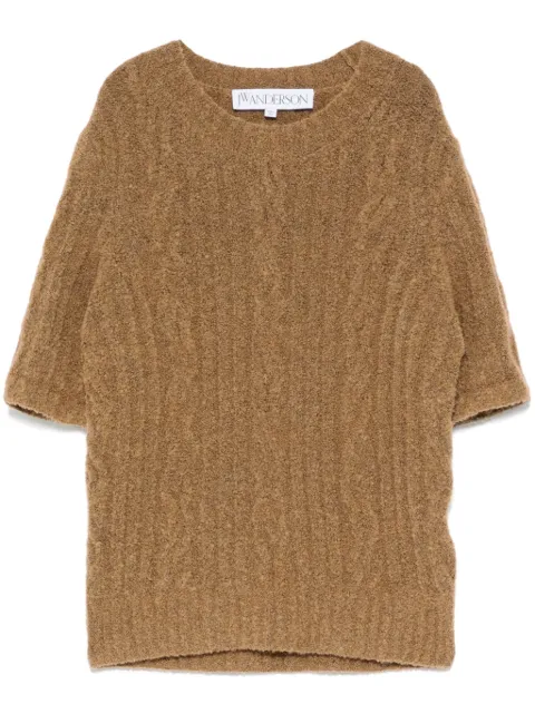 JW Anderson كنزة بحياكة الضفيرة