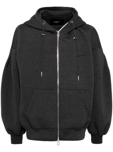 SONGZIO dusky-paint zip-up hoodie