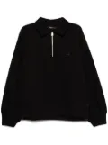 ZZERO BY SONGZIO panther hand rope collared neck sweatshirt - Black