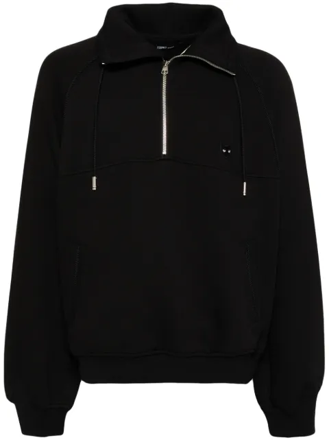ZZERO BY SONGZIO assemblage half-zip sweatshirt