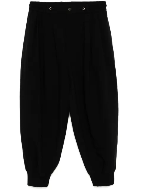 SONGZIO pleated track pants