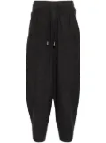SONGZIO underdart knitted tapered trousers - Grey