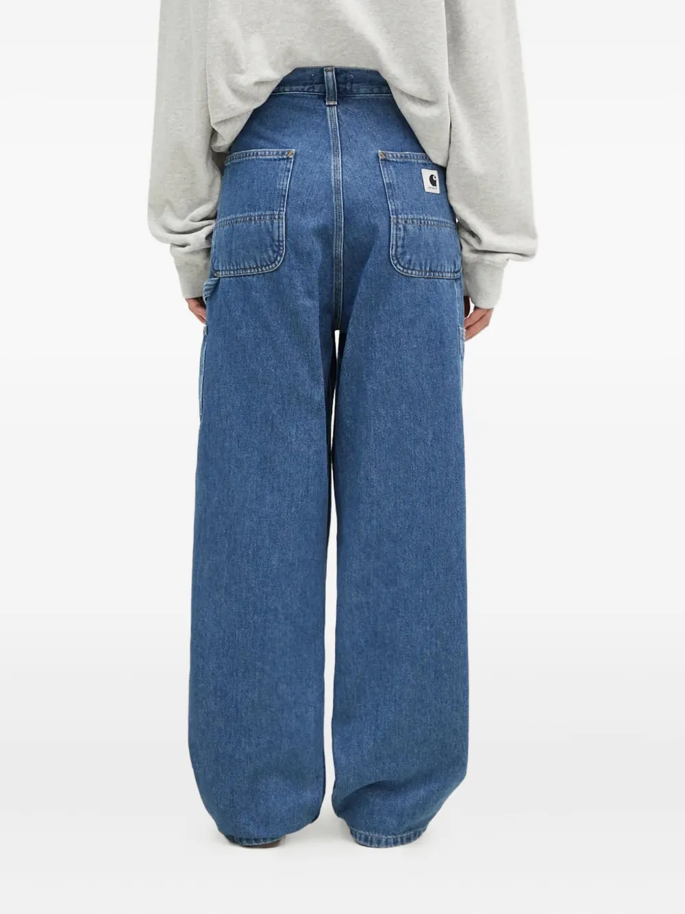 Carhartt WIP Brandon Double Knee jeans Blauw