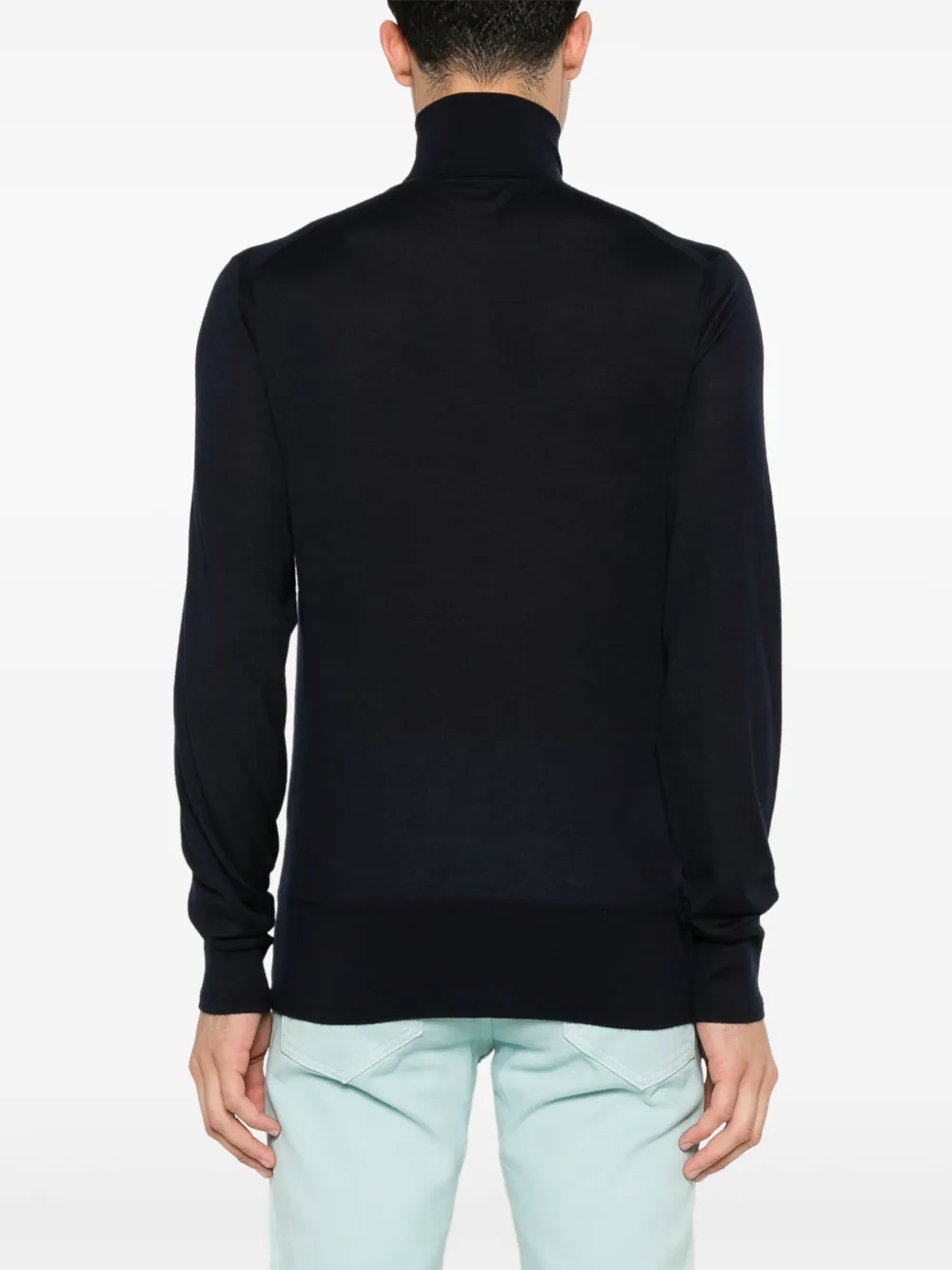 TOM FORD Fijngebreide trui Blauw