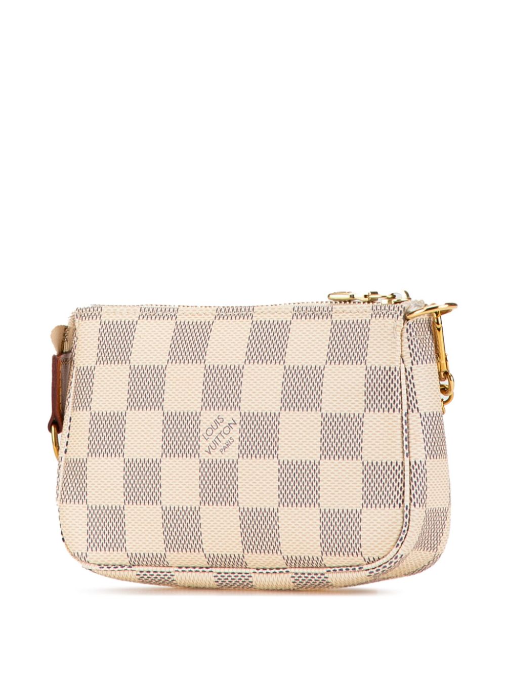 Louis Vuitton Pre-Owned 2016 Damier Azur Mini Pochette Accessoires handbag - Wit