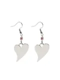 Kimhekim heart earrings - Silver