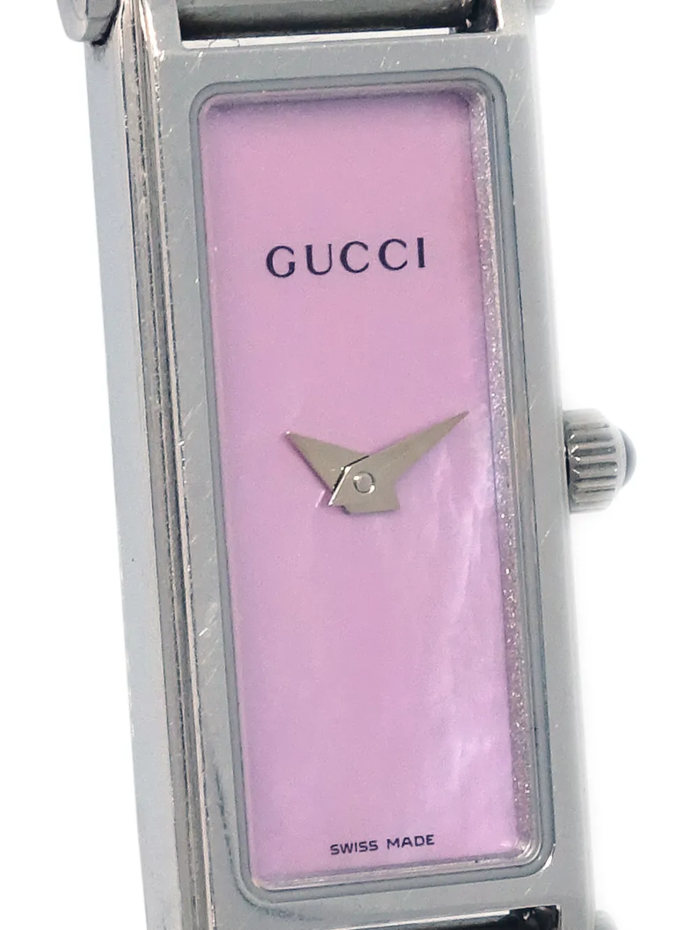 Gucci Pre-Owned 1990-2000s pre-owned Horsebit 30 mm horloge - Roze